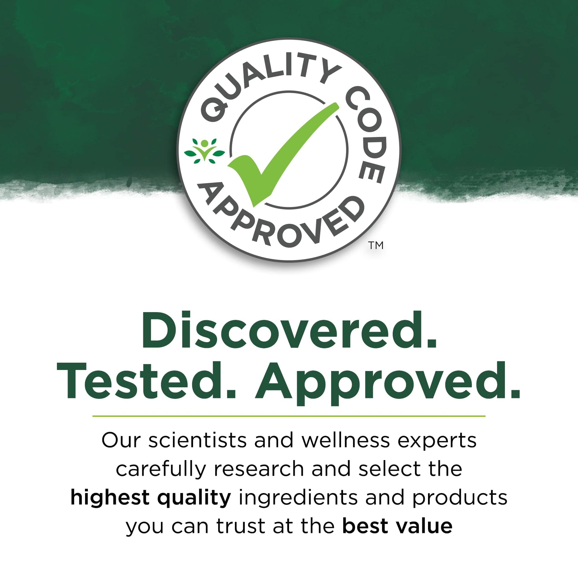Calidad aprobada Swanson multivitamínico sin hierro, descubierto, probado, aprobado.
