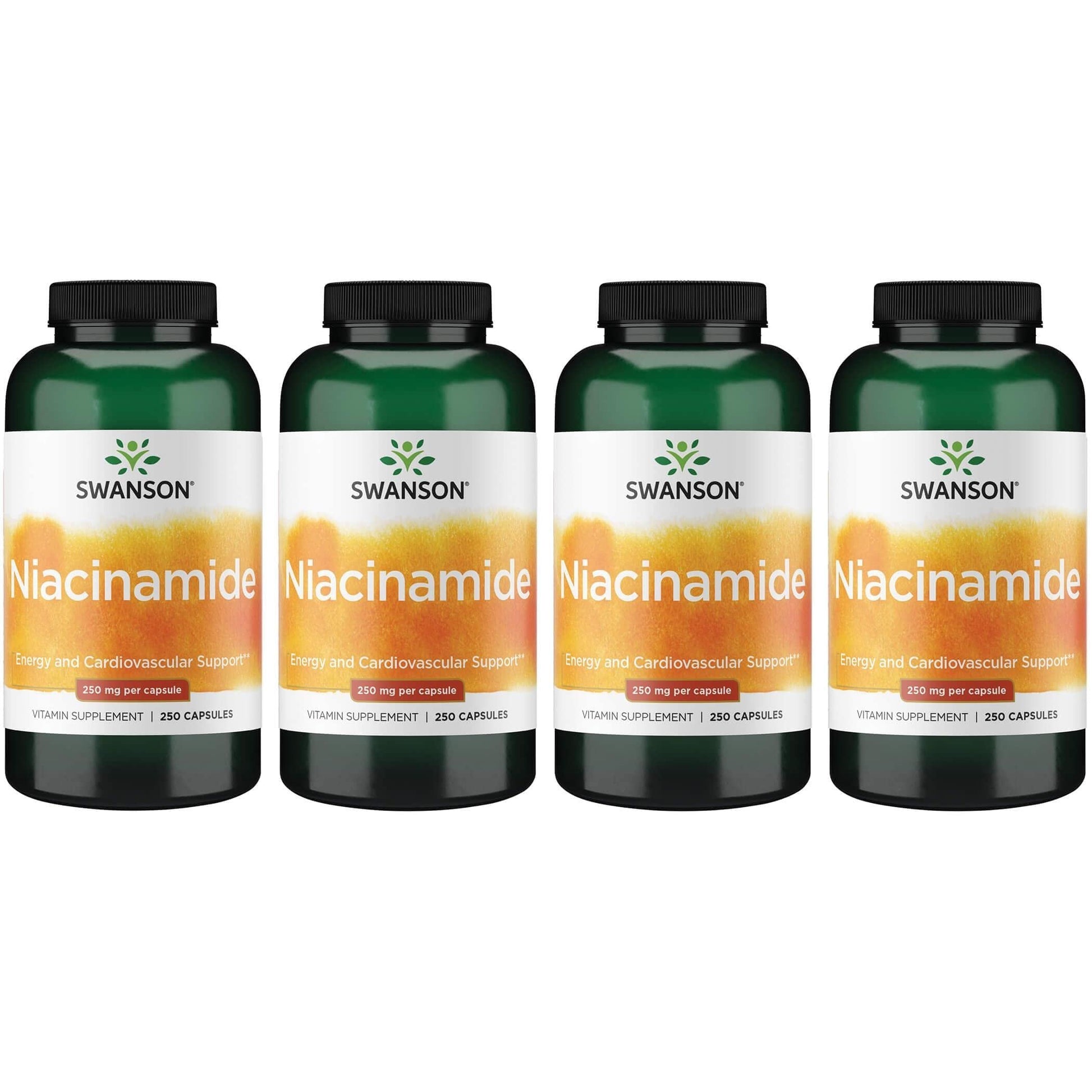 Swanson niacinamida cápsulas suplemento vitamina b3 250 mg