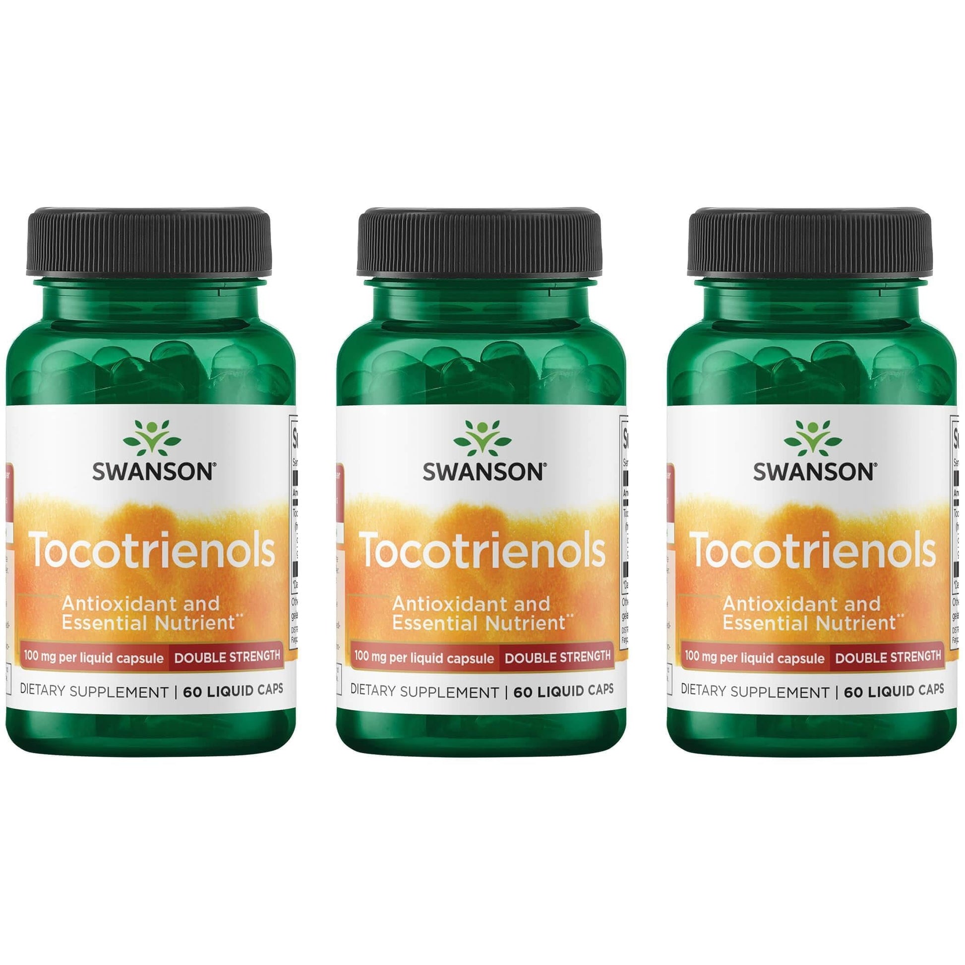 Swanson tocotrienoles doble fuerza 60 cápsulas líquidas antioxidant
