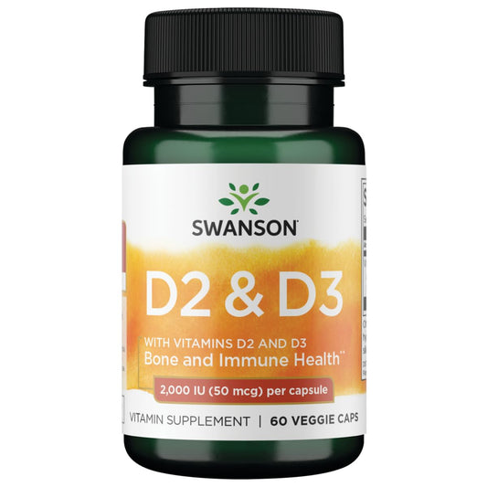 Swanson vitamina d complejo cápsulas vegetarianas salud ósea