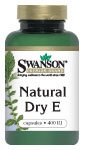Swanson vitamina e cápsulas secas 100 unidades caja frontal