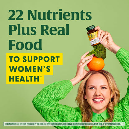 Tabla nutricional MegaFood Mujeres