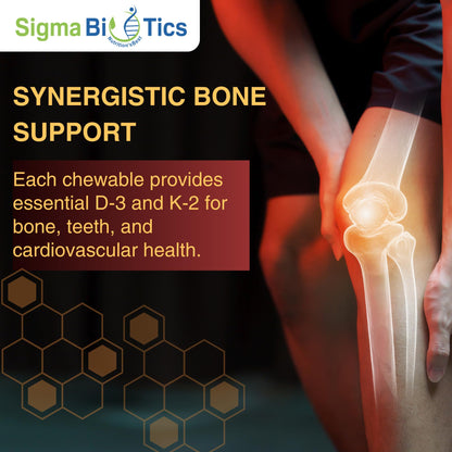 Tablet masticable apoyo sistema inmunológico SigmaBiotics