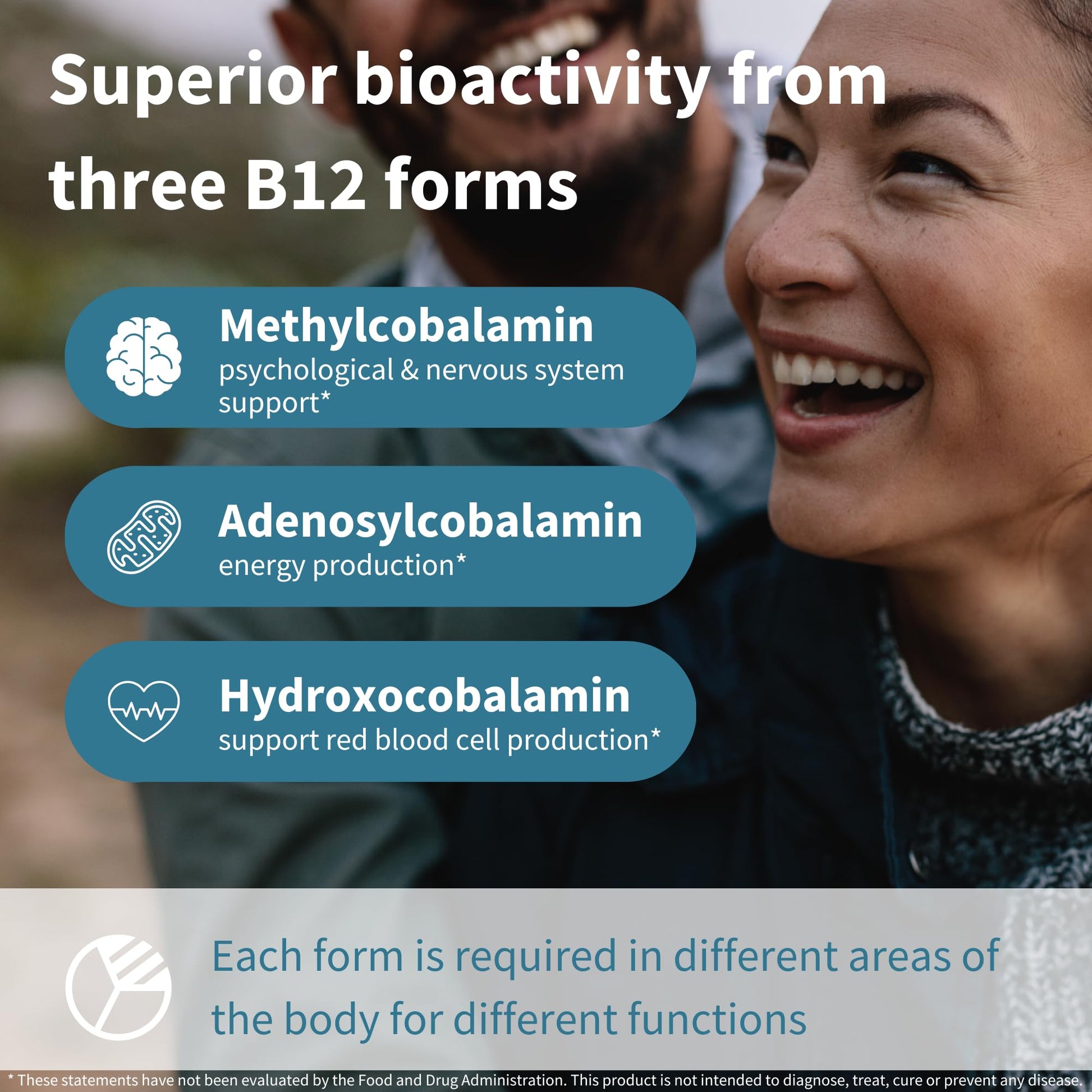 Tablet sublingual rosa Igennus vitamina b12 sin azúcar