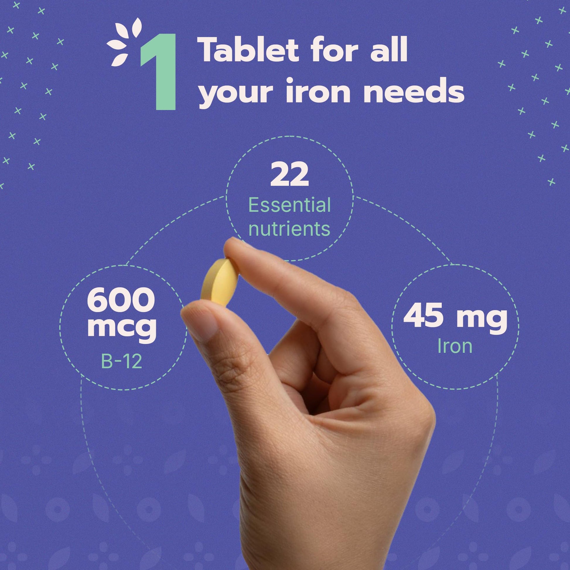 tableta fácil de tragar multivitamínico just one