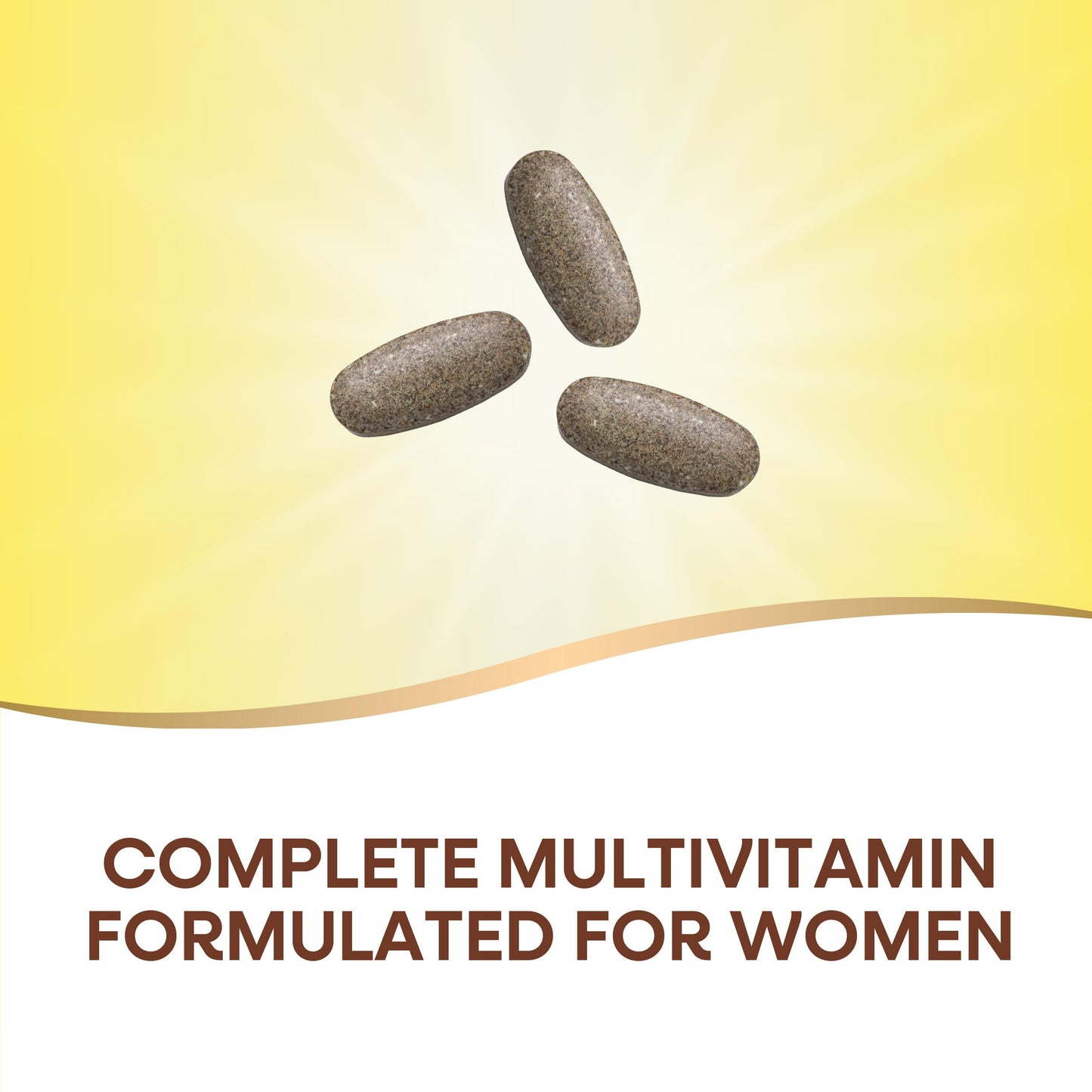 Tableta del multivitamínico Alive! para mujeres