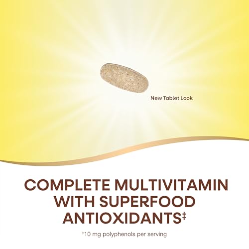 tableta de multivitamínico con antioxidantes superfoods