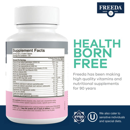 tablet destino vitamina prenatal pequeña freeda