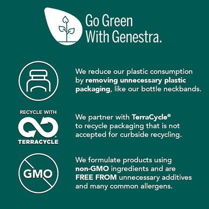 Tabletas de cerca Genestra Bio B12 + Ácido Fólico