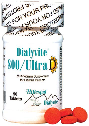 Tabletas dialyvite 800 ultra d, suplemento renal