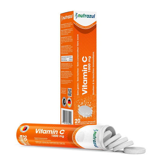 Tabletas efervescentes Nutrazul vitamina C sabor naranja