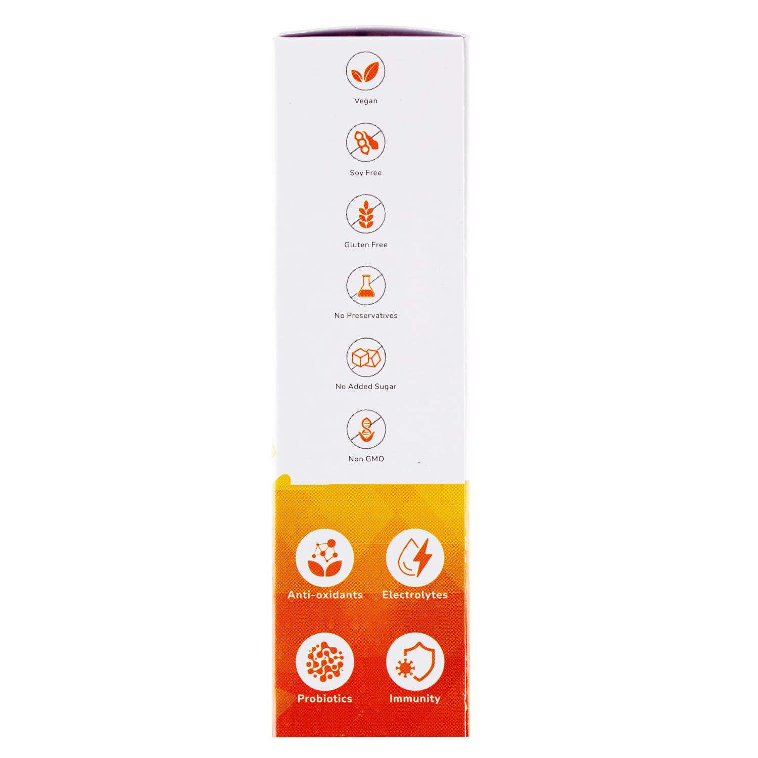 Tabletas efervescentes sabor durazno Wellwix Vitals Diarios