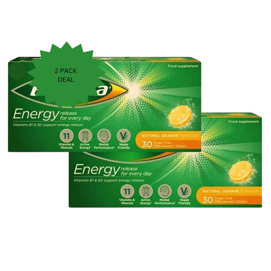 Paquete de tabletas efervescentes vitamina C BERR0CA sabor naranja