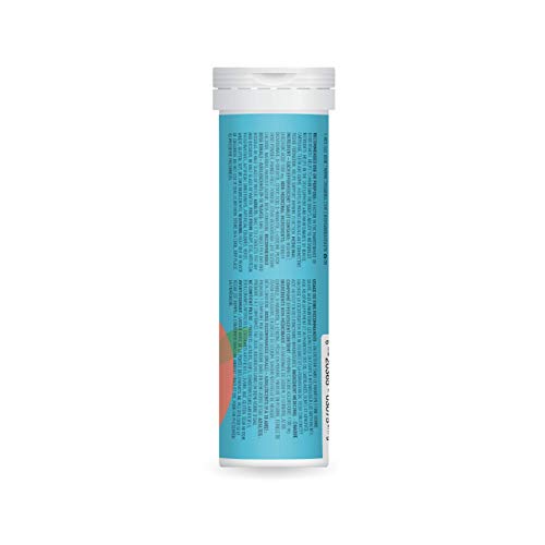 Tabletas instantáneas vitamina c Organika durazno mango