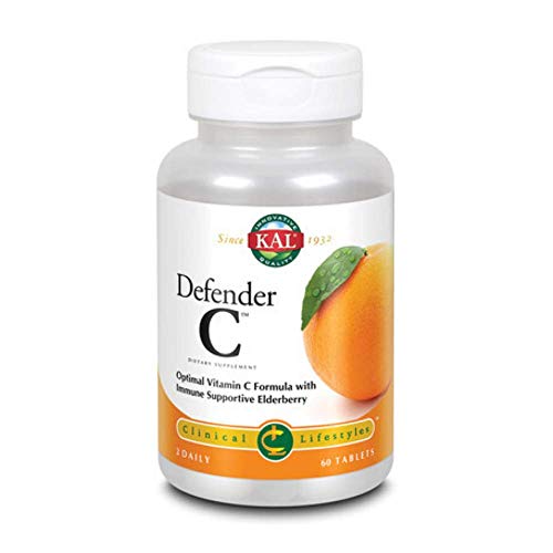 Tabletas KAL Defender-C con Vitamina C 1000mg paquete 60