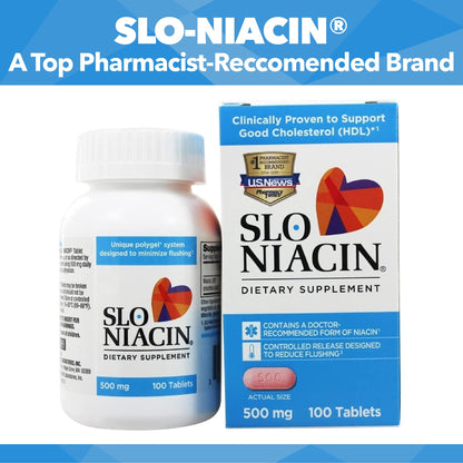 Tabletas Kinara niacina sin rubor para salud cardiovascular