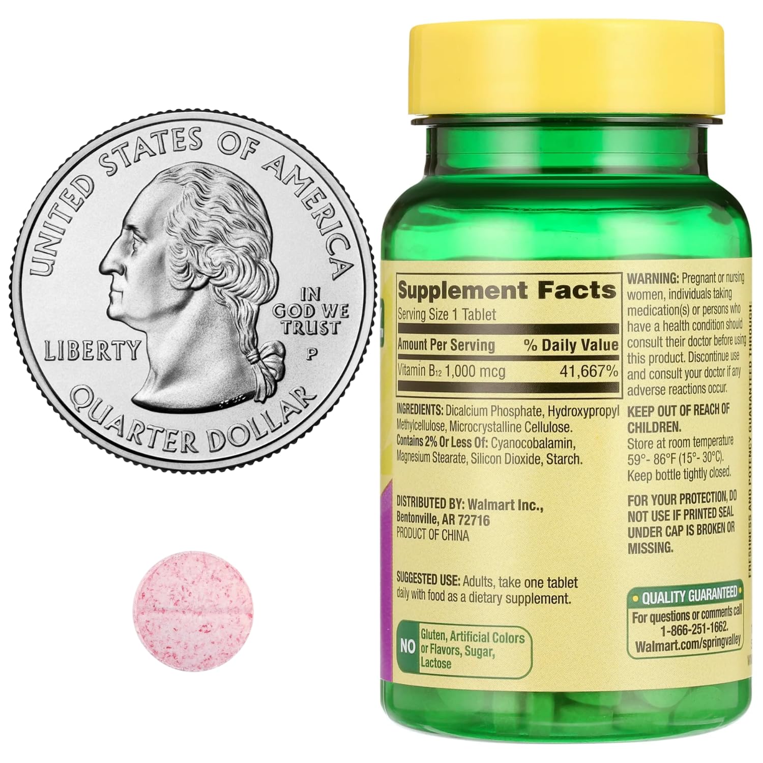Tabletas liberación prolongada vitamina b12 para energía y cerebro