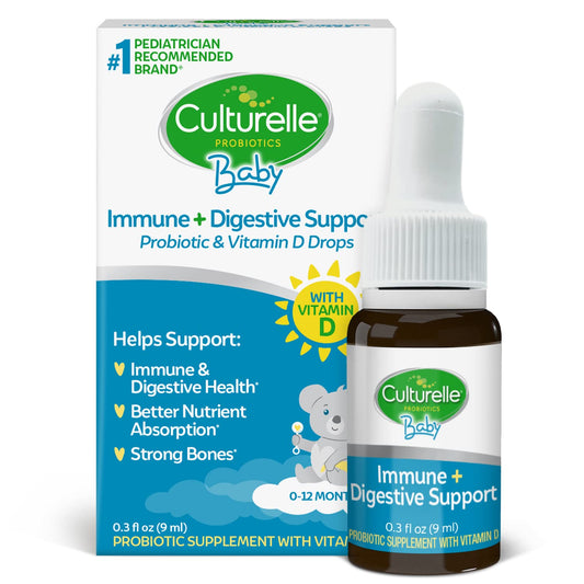 Tabletas masticables Culturelle para niños con probióticos y vitamina D