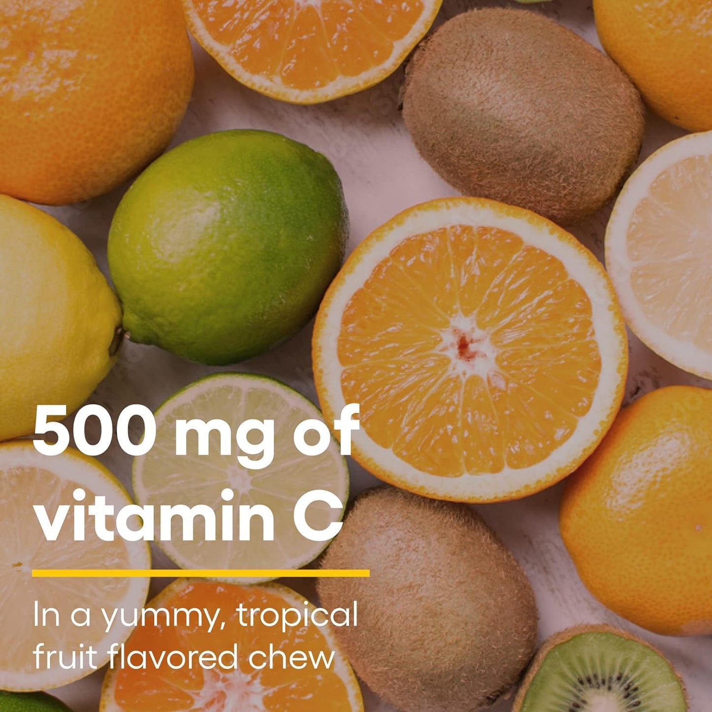 Tabletas masticables Natural Factors vitamina c para ni3os