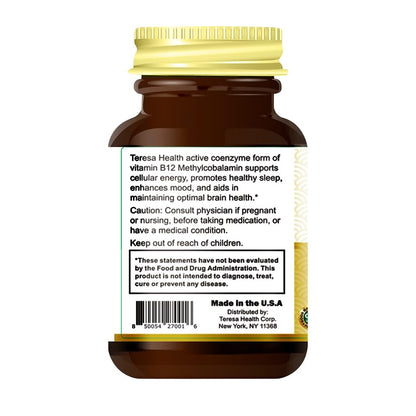 Tabletas masticables Teresa Health Metilcobalamina 5000mcg