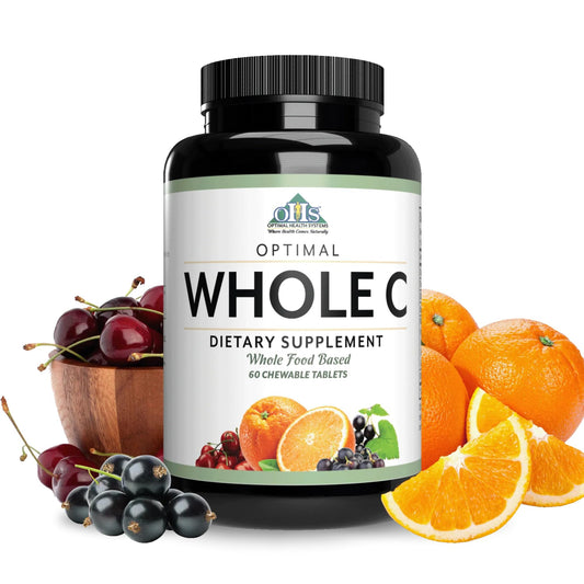 Tabletas masticables vitamina C Whole C Optimal Health Systems