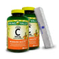 Tabletas masticables vitamina C Spring Valley sabor frutas tropicales
