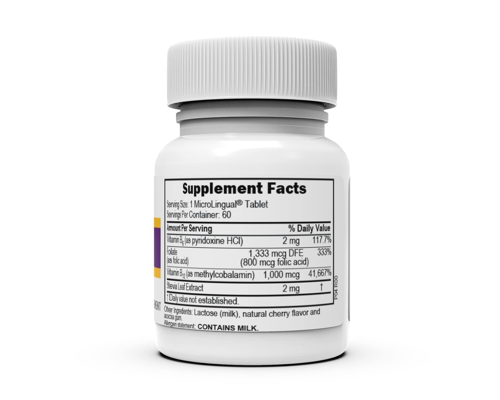 Tabletas MicroLingual Superior Source vitamina B12 y B6