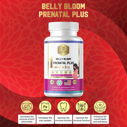 Tabletas multivitamínicas prenatales Organic Strength