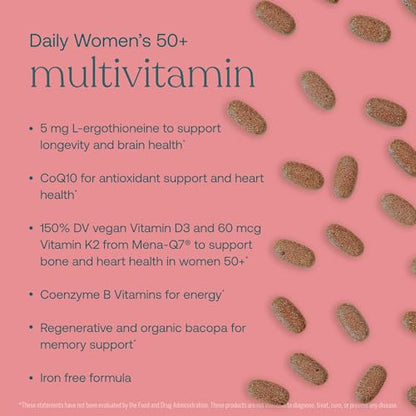 Tabletas del multivitamínico diario para mujeres de True Grace