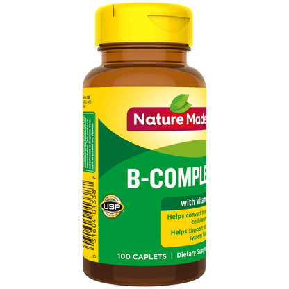 Tabletas Nature Made Complejo B con Vitamina C