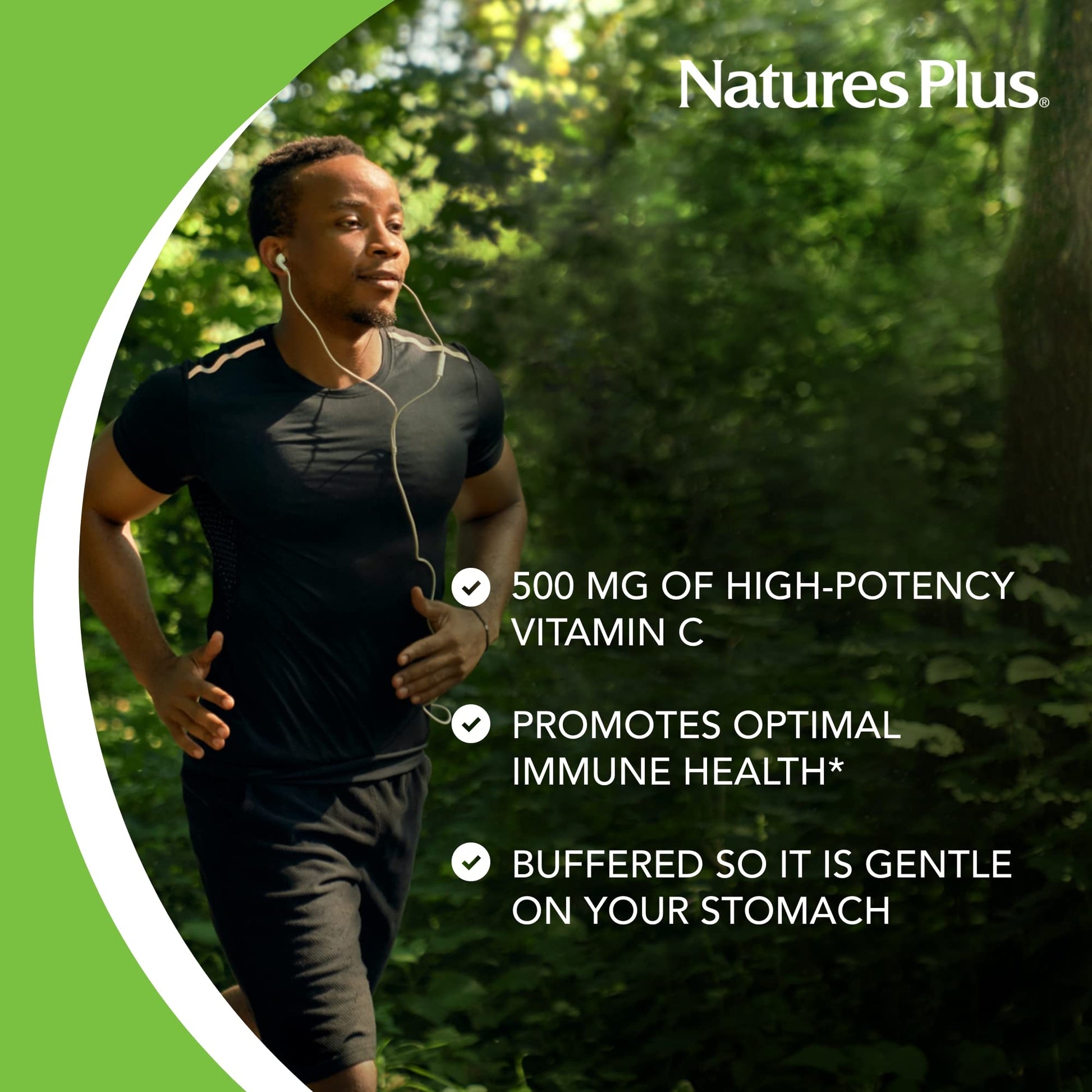 Tabletas NaturesPlus Vitamina C alta potencia masticables