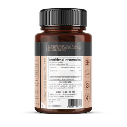 Tabletas pureclinica vitamina d3 alta potencia