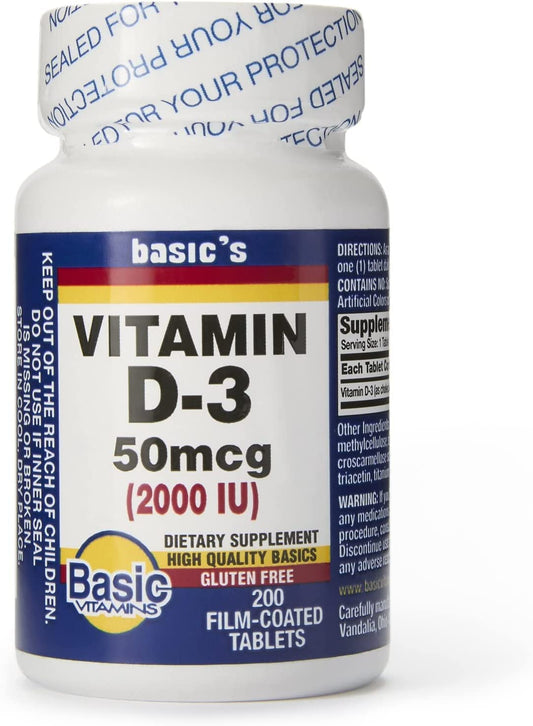 Tabletas recubiertas de vitamina D3 para salud ósea e inmunológica