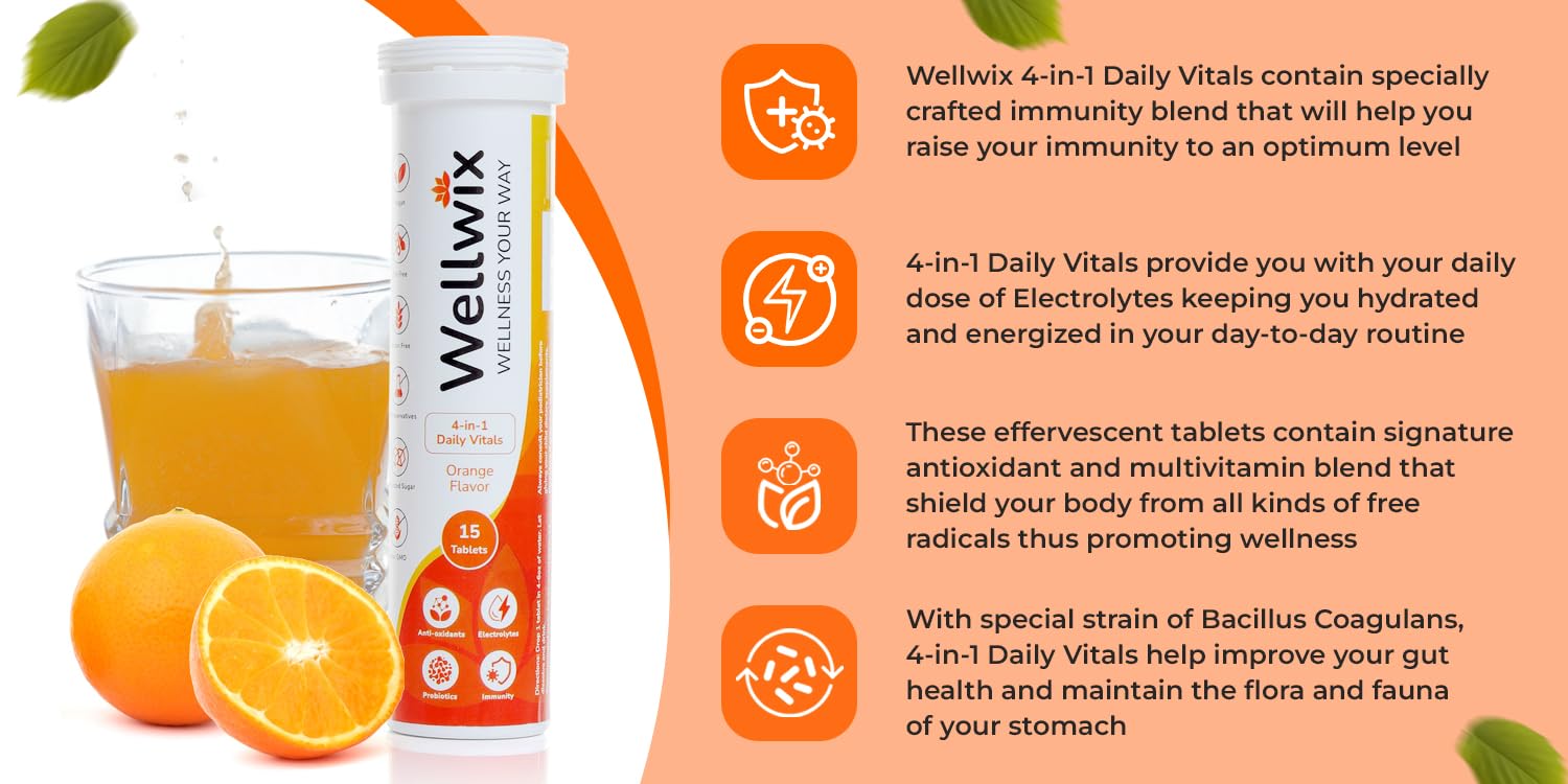 Tabletas para soporte inmunológico y energía Wellwix