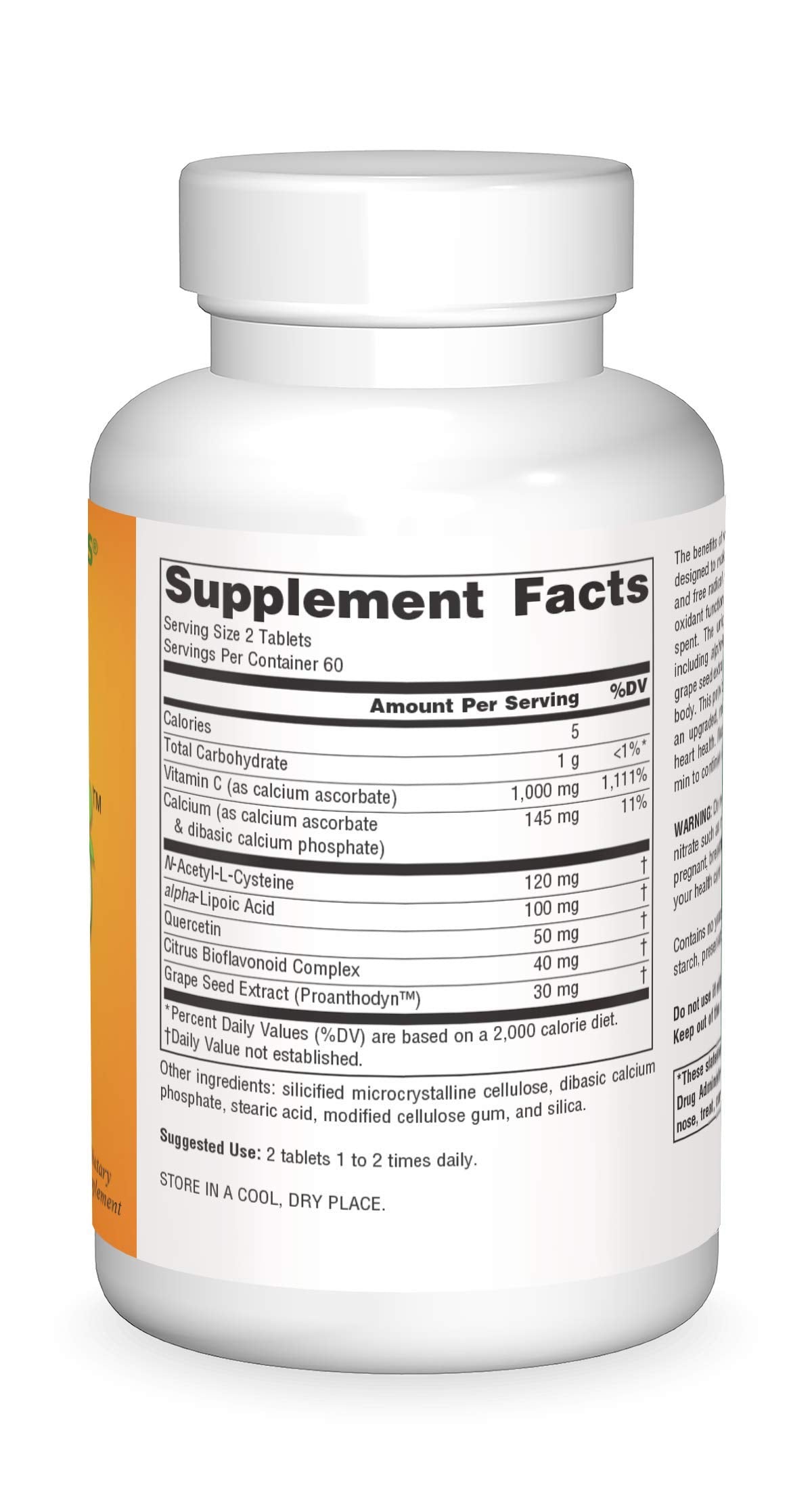 Tabletas Source Naturals Vitamin C 500 mg