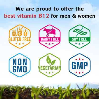 Tabletas sublinguales Innate Vitality vitamina B12 veganas