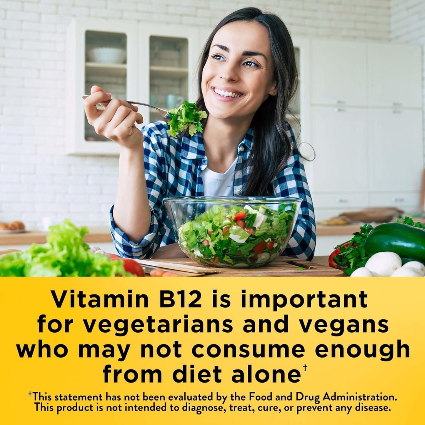 Tabletas sublinguales Nature Made vitamina b-12 1000 mcg