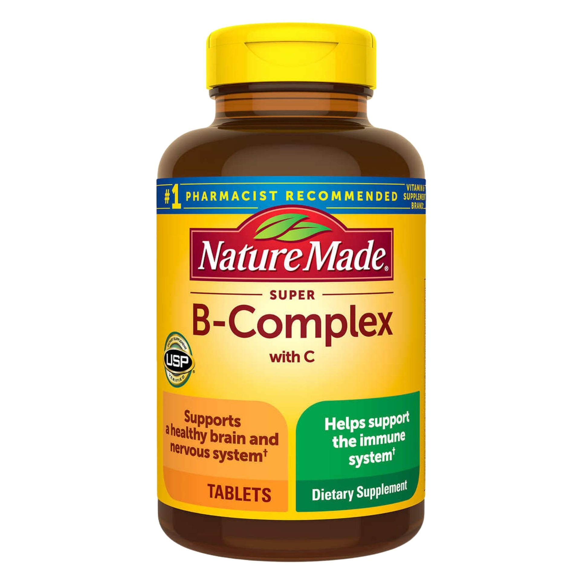 Tabletas suplemento dietético complejo B y vitamina C