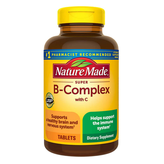 Tabletas suplemento dietético complejo B y vitamina C