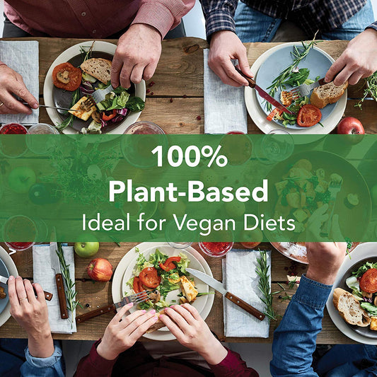 Tabletas veganas PlantFusion vitamina B12 natural 500mcg