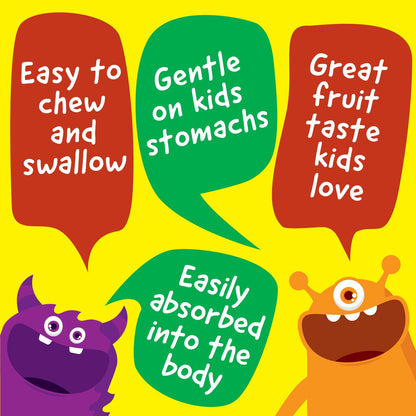 Tabletas vegetales biotina para niños VitaWorks masticables