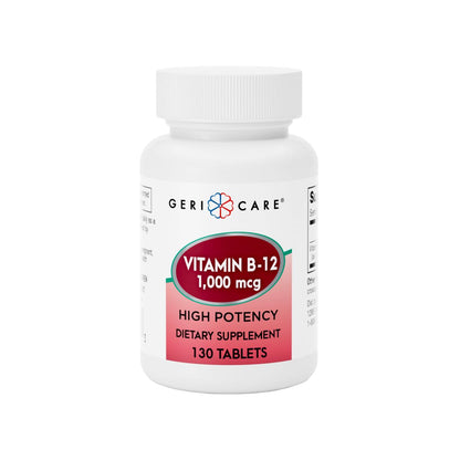 Tabletas de Vitamina B-12 Alta Potencia
