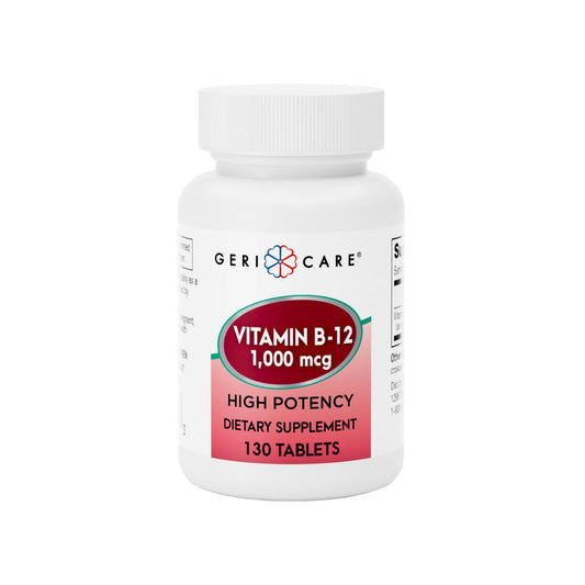 Tabletas de Vitamina B-12 Alta Potencia