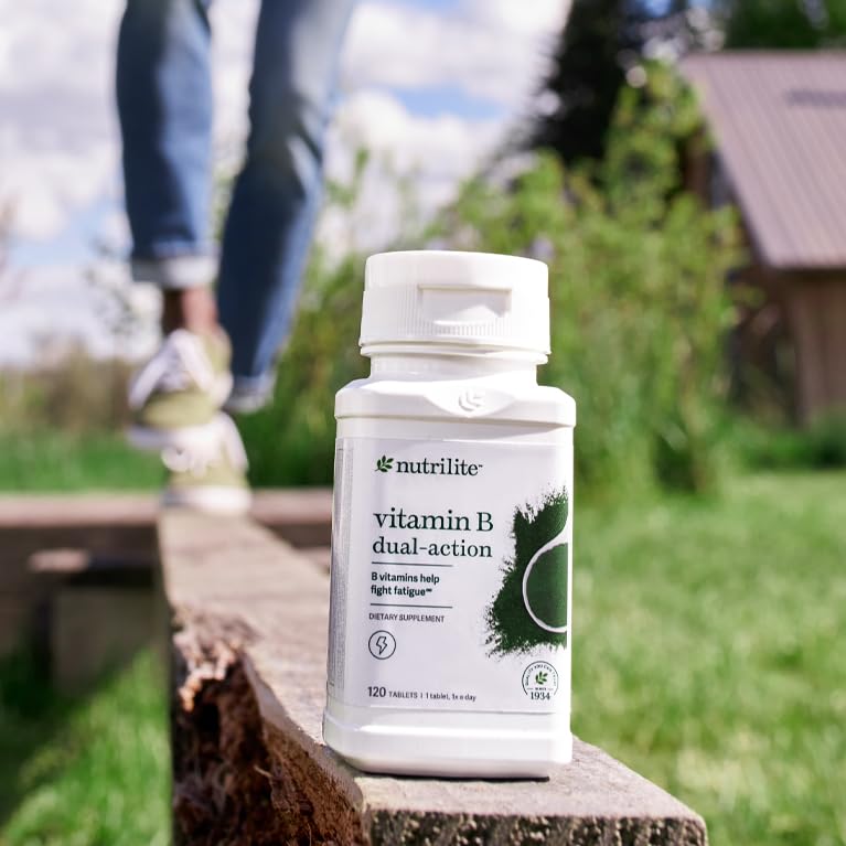 Tabletas de vitamina B Nutrilite doble acción multivitaminas