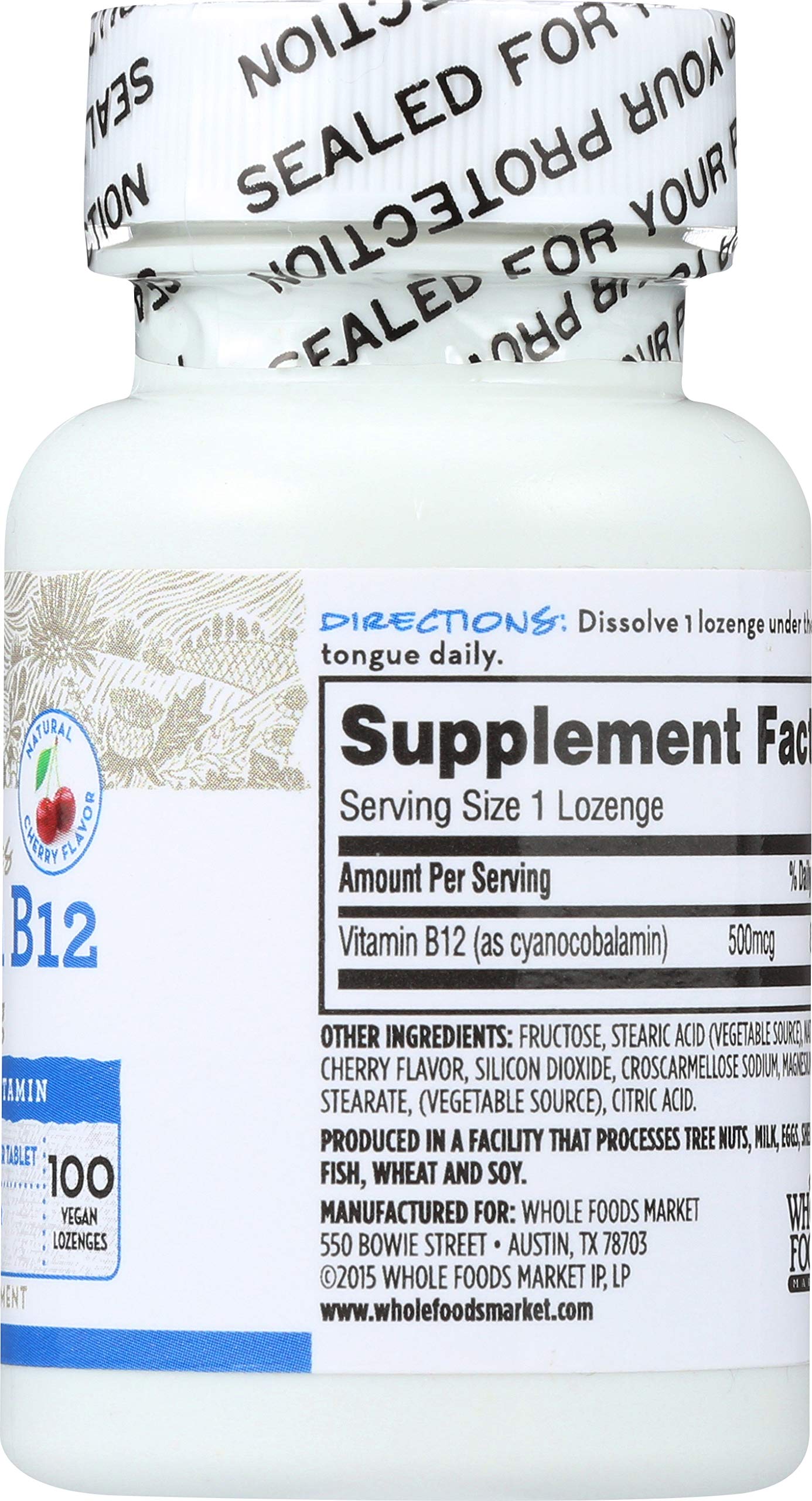Tabletas de vitamina B12 500 mcg 365 Everyday Value