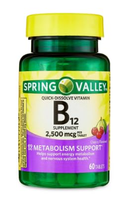 Tabletas de vitamina B12 de disolución rápida SEDLAV