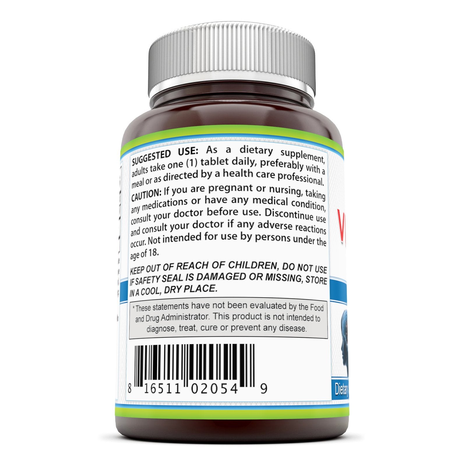 Tabletas vitamina B6 Pure Naturals 100 mg paquete único
