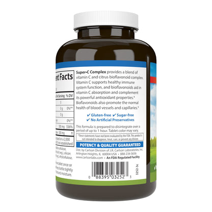 Tabletas vitamina c Carlson Super-C Complex