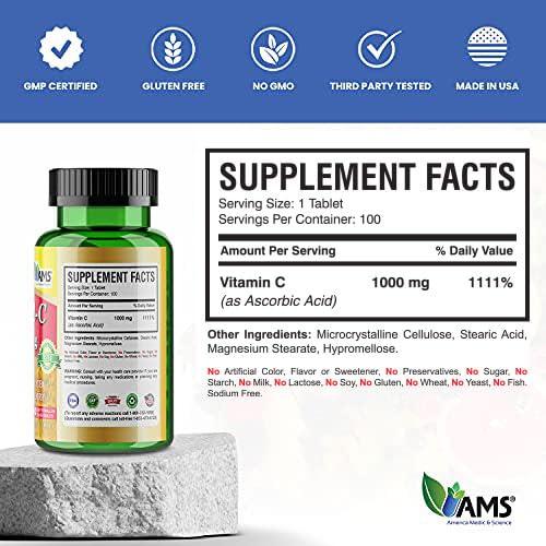 Tabletas vitamina c Rapid-C detalle empaque