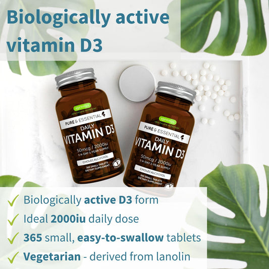 Tabletas vitamina d3 2000ui igennus paquete vegetariano